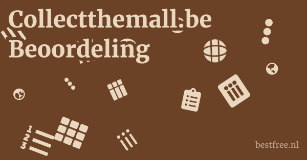 Collectthemall.be Beoordeling 1 by BestFREE.nl