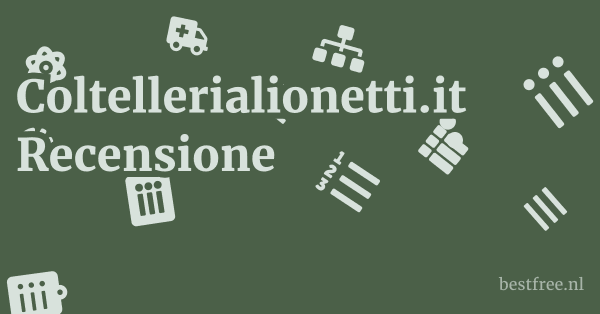 Coltellerialionetti.it Recensione 1 by BestFREE.nl