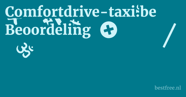 Comfortdrive-taxi.be Beoordeling