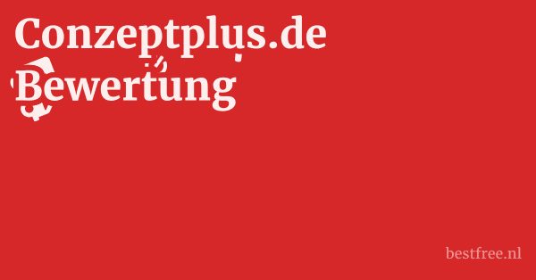 Conzeptplus.de Bewertung 1 by BestFREE.nl