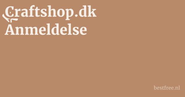 Craftshop.dk Anmeldelse 1 by BestFREE.nl