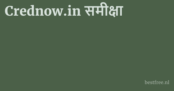 Crednow.in समीक्षा 1 by BestFREE.nl