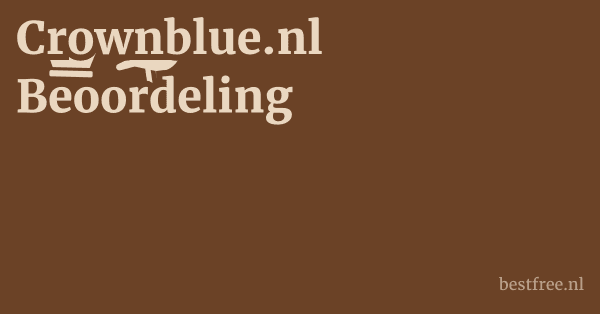 Crownblue.nl Beoordeling 1 by BestFREE.nl