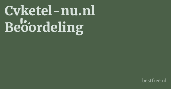 Cvketel-nu.nl Beoordeling 1 by BestFREE.nl