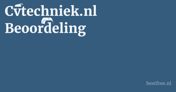 Cvtechniek.nl Beoordeling 1 by BestFREE.nl