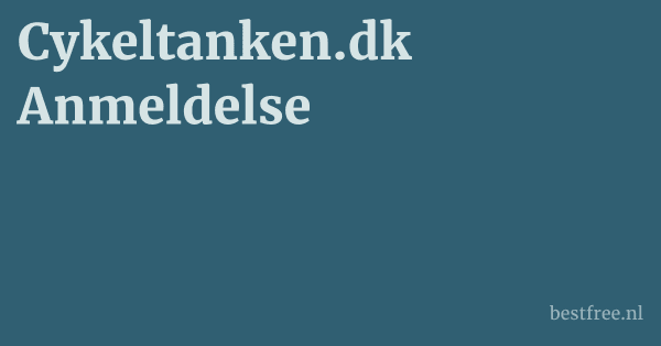 Cykeltanken.dk Anmeldelse 1 by BestFREE.nl