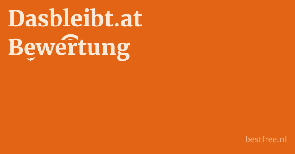 Dasbleibt.at Bewertung