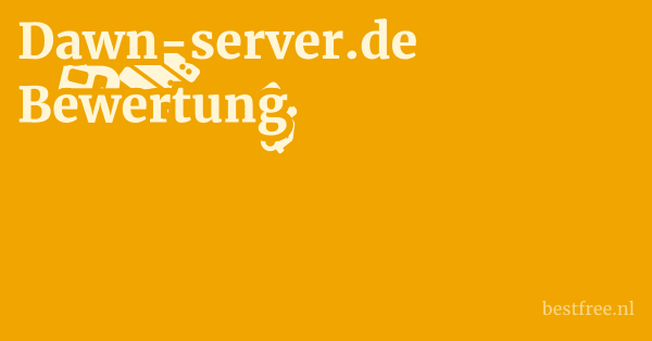 Dawn-server.de Bewertung 1 by BestFREE.nl