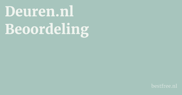 Deuren.nl Beoordeling 1 by BestFREE.nl