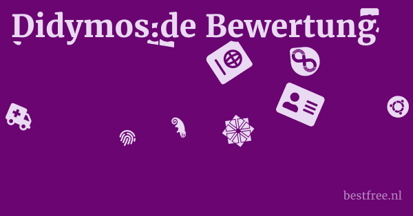 Didymos.de Bewertung 1 by BestFREE.nl