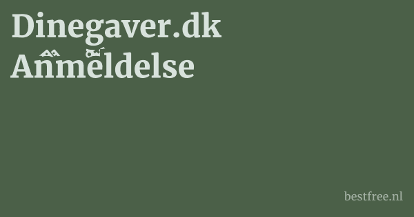 Dinegaver.dk Anmeldelse 1 by BestFREE.nl