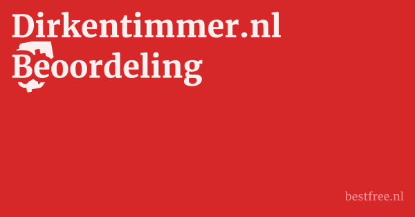 Dirkentimmer.nl Beoordeling 1 by BestFREE.nl