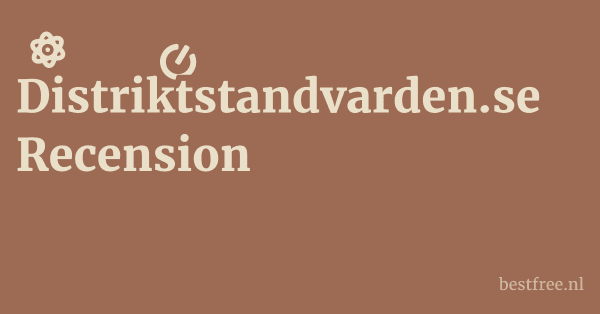Är Distriktstandvarden.se legitim?
