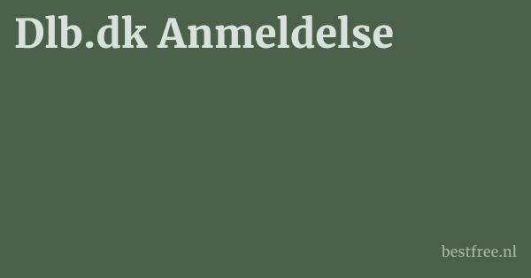 Dlb.dk Anmeldelse 1 by BestFREE.nl