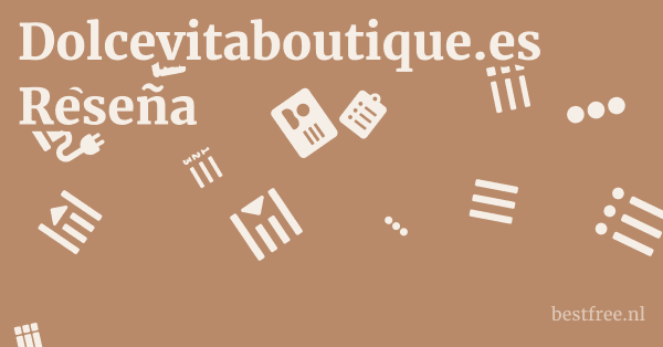 Dolcevitaboutique.es Reseña 1 by BestFREE.nl