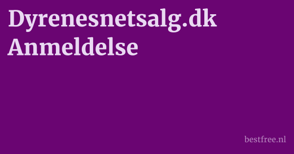 Dyrenesnetsalg.dk Anmeldelse 1 by BestFREE.nl