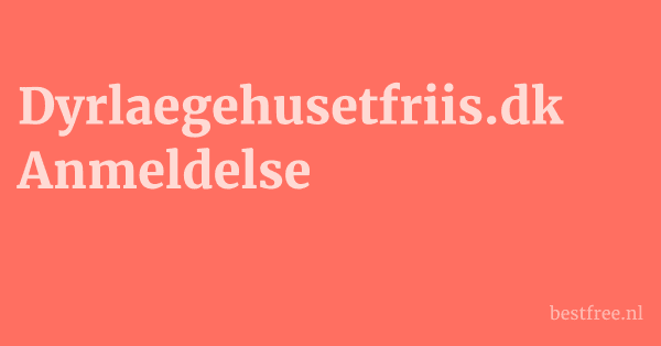 Dyrlaegehusetfriis.dk Anmeldelse 1 by BestFREE.nl