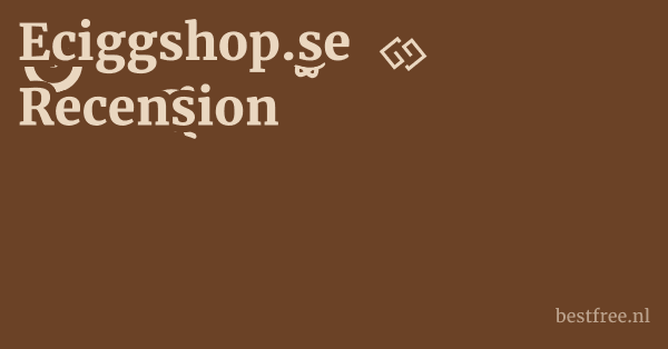 Eciggshop.se Recension 1 by BestFREE.nl