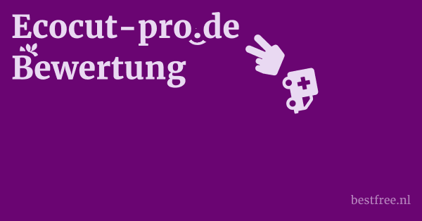 Ecocut-pro.de Bewertung 1 by BestFREE.nl