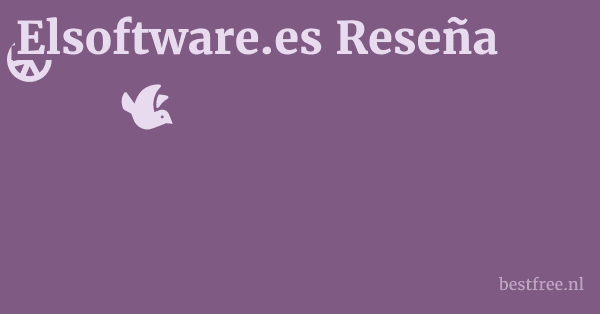 Elsoftware.es Reseña 1 by BestFREE.nl