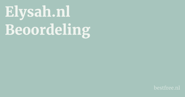 Elysah.nl Beoordeling 1 by BestFREE.nl