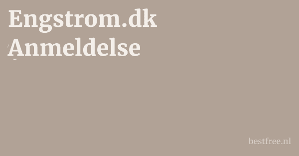 Engstrom.dk Anmeldelse 1 by BestFREE.nl