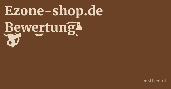 Ezone-shop.de Bewertung 1 by BestFREE.nl
