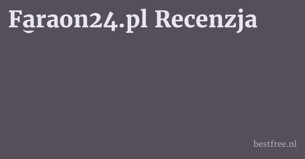 Faraon24.pl Recenzja