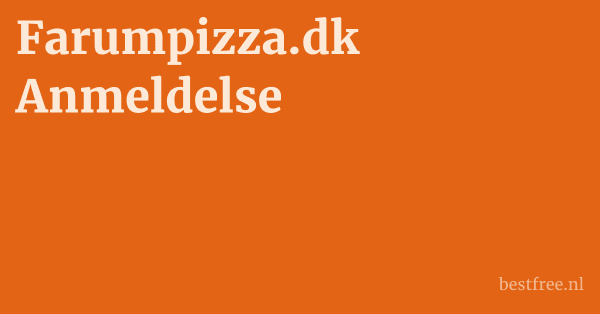 Farumpizza.dk Anmeldelse 1 by BestFREE.nl