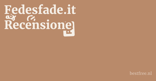 Fedesfade.it Recensione 1 by BestFREE.nl