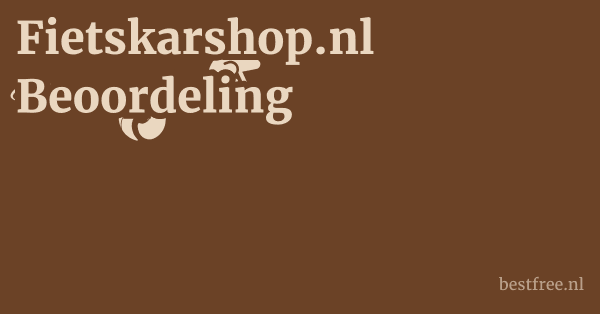 Fietskarshop.nl Beoordeling 1 by BestFREE.nl