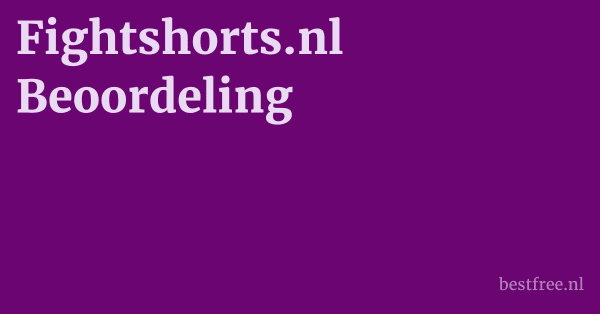 Fightshorts.nl Beoordeling 1 by BestFREE.nl