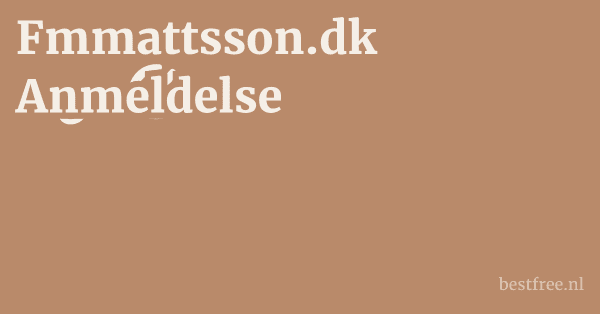 Fmmattsson.dk Anmeldelse 1 by BestFREE.nl