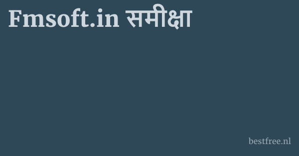 Fmsoft.in समीक्षा 1 by BestFREE.nl