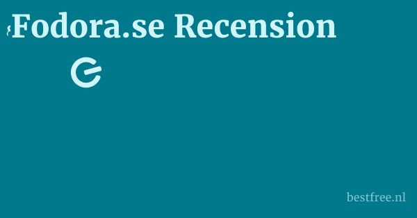 Fodora.se Recension 1 by BestFREE.nl