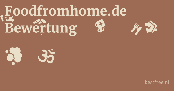 Foodfromhome.de Bewertung 1 by BestFREE.nl