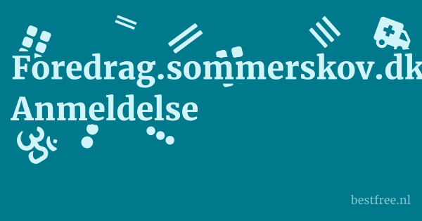 Foredrag.sommerskov.dk Anmeldelse 1 by BestFREE.nl