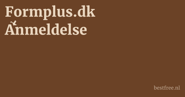 Formplus.dk Anmeldelse 1 by BestFREE.nl