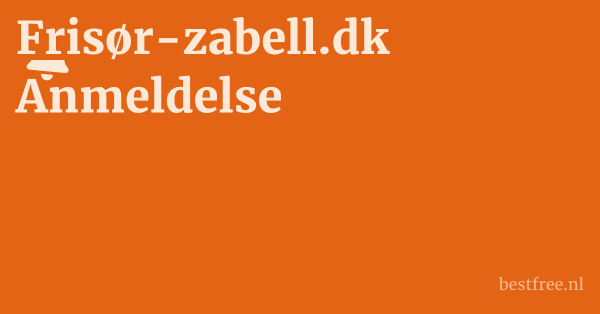 Frisør-zabell.dk Anmeldelse