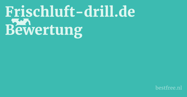 Frischluft-drill.de Bewertung