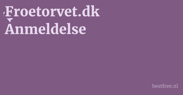 Froetorvet.dk Anmeldelse 1 by BestFREE.nl