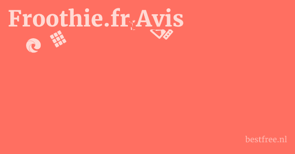 Froothie.fr Avis 1 by BestFREE.nl