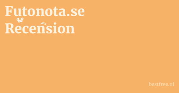 Futonota.se Recension 1 by BestFREE.nl