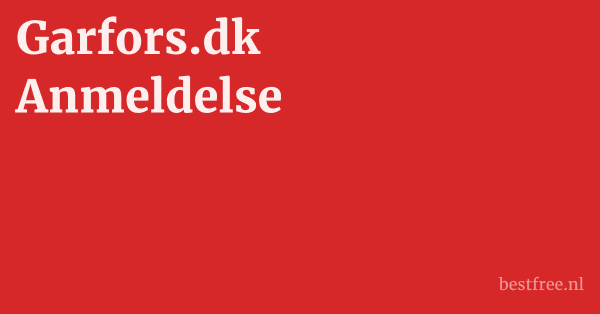 Garfors.dk Anmeldelse 1 by BestFREE.nl