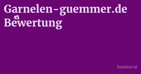 Garnelen-guemmer.de Bewertung 1 by BestFREE.nl