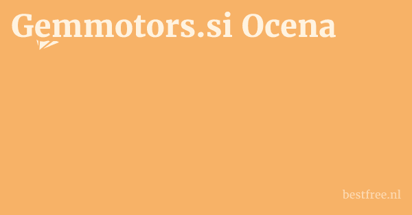 Gemmotors.si Ocena 1 by BestFREE.nl