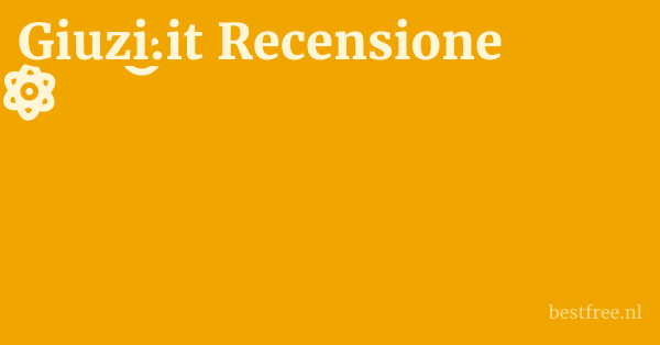 Giuzi.it Recensione 1 by BestFREE.nl