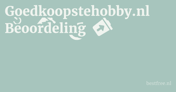 Goedkoopstehobby.nl Beoordeling 1 by BestFREE.nl