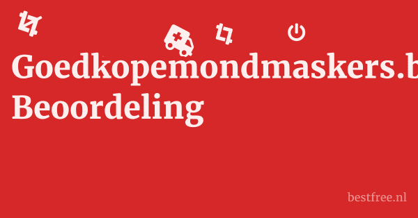 Goedkopemondmaskers.be Beoordeling 1 by BestFREE.nl