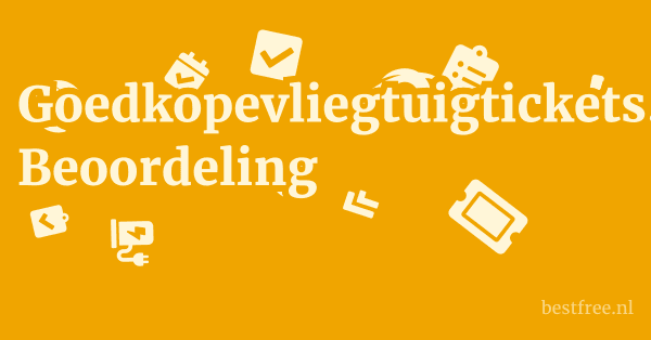Goedkopevliegtuigtickets.be Beoordeling 1 by BestFREE.nl
